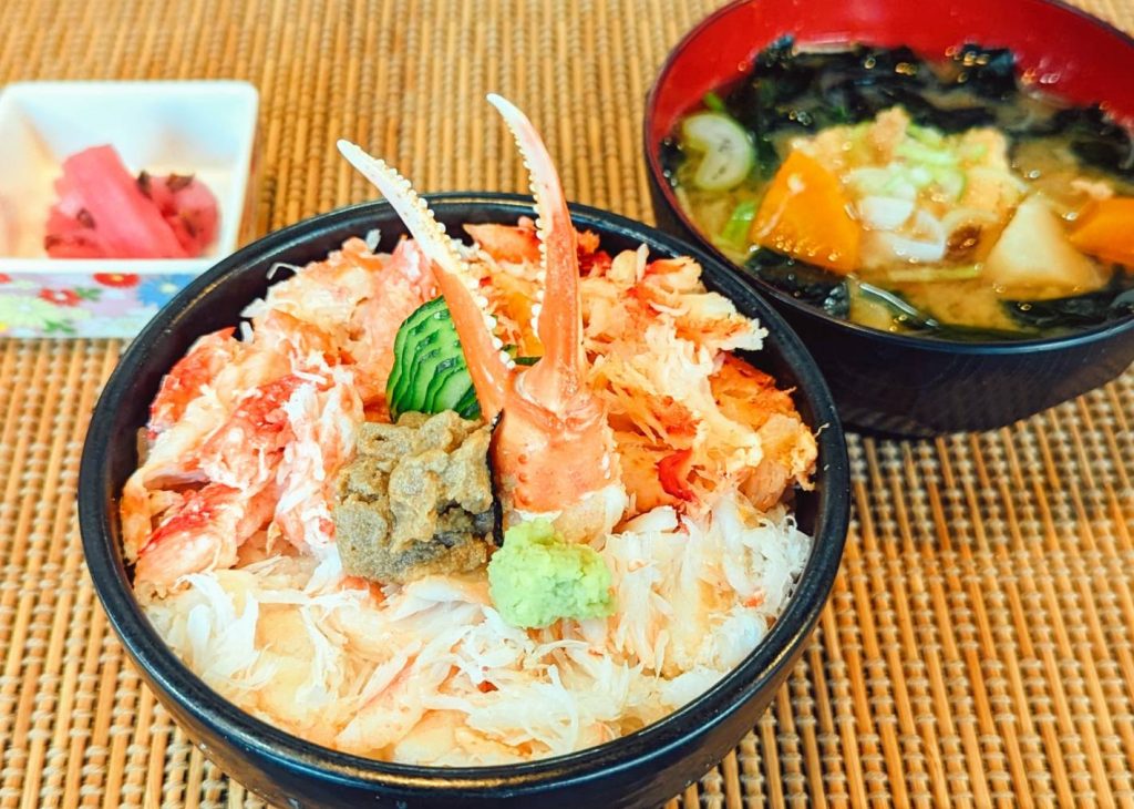 カニ三昧丼